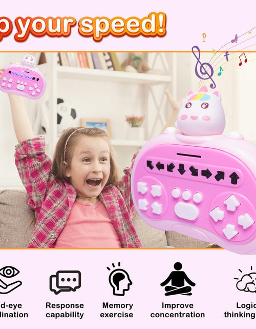 Load image into Gallery viewer, Hand-Held Rhythm Master Dance Machine Educational Toy for Kids 3-12 Pony
