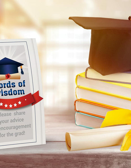 Load image into Gallery viewer, JYC11 2025 Graduation Sign &amp; Words of Wisdom Cards 26 pcs Multi-color
