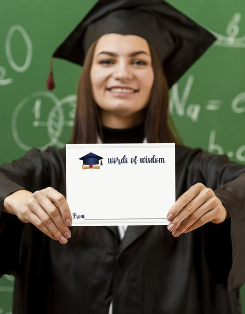 Load image into Gallery viewer, JYC11 2025 Graduation Sign &amp; Words of Wisdom Cards 26 pcs Multi-color

