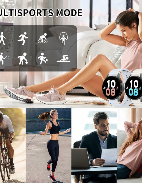 Load image into Gallery viewer, Sport Bands Compatible Samsung Galaxy Watch 7 6 5 40mm 44mm Soft Silicone
