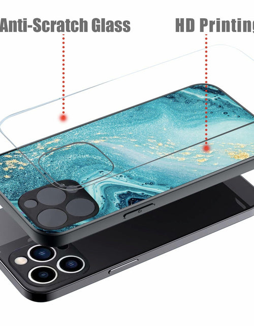Load image into Gallery viewer, Tabavsit iPhone 15 Pro Max Case Blue Marble Shockproof Protective Cover
