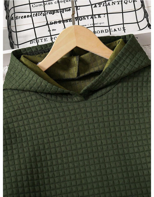 Load image into Gallery viewer, SOLY HUX Girl's Waffle Knit Hoodie Set 2PC Army Green Size 8Y
