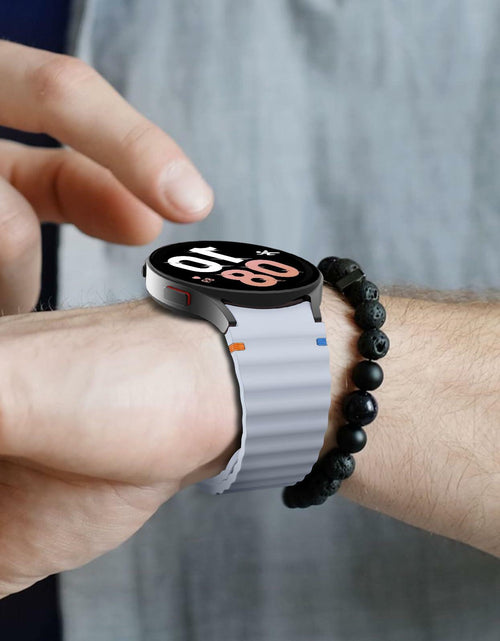 Load image into Gallery viewer, Sport Bands Compatible Samsung Galaxy Watch 7 6 5 40mm 44mm Soft Silicone
