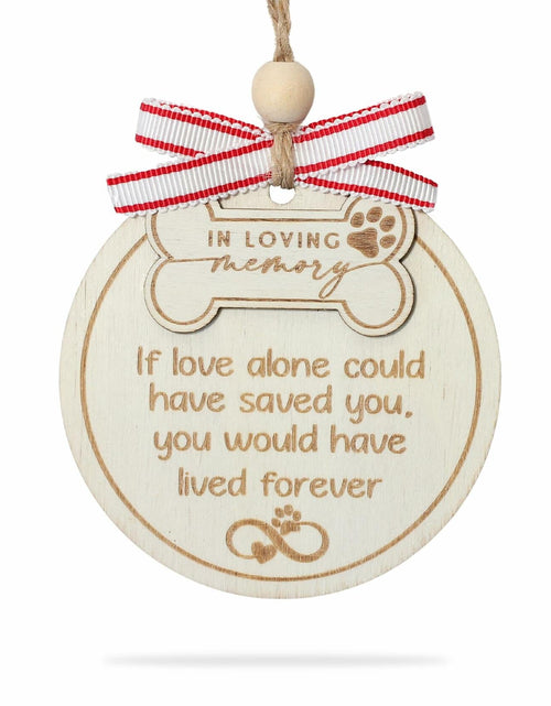 Load image into Gallery viewer, HONOCOOLS Dog Memorial Ornaments Pet Sympathy Christmas Tree OCP-001
