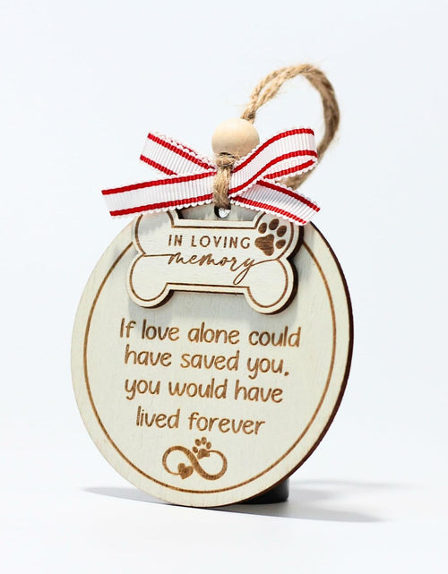 Load image into Gallery viewer, HONOCOOLS Dog Memorial Ornaments Pet Sympathy Christmas Tree OCP-001
