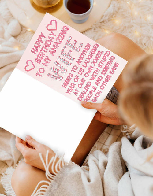 Load image into Gallery viewer, ICOOLYI Rude Birthday Card for Wife from Husband Humor Gift
