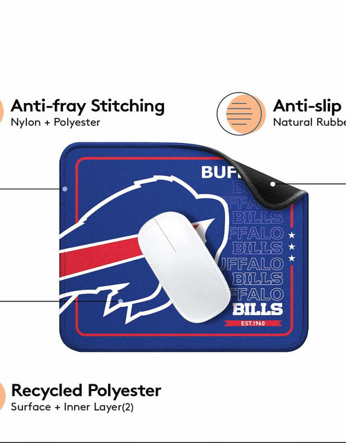 Load image into Gallery viewer, Aollpu Basic Mouse Pad Non-Slip Rubber Base Waterproof Stitched Edges
