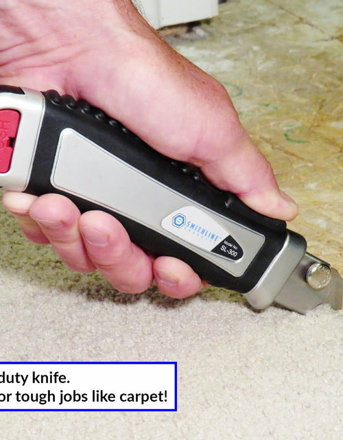 Load image into Gallery viewer, Smithline Utility Knife 18mm Retractable Razor Box Cutter SK2 Blades
