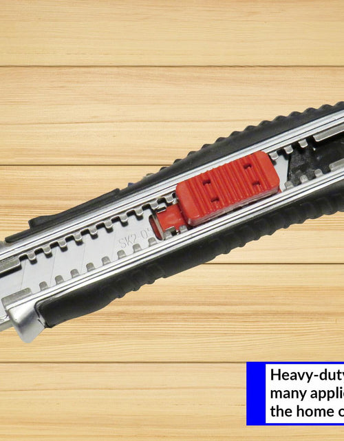 Load image into Gallery viewer, Smithline Utility Knife 18mm Retractable Razor Box Cutter SK2 Blades
