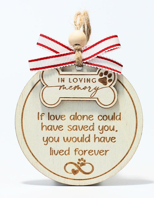 Load image into Gallery viewer, HONOCOOLS Dog Memorial Ornaments Pet Sympathy Christmas Tree OCP-001
