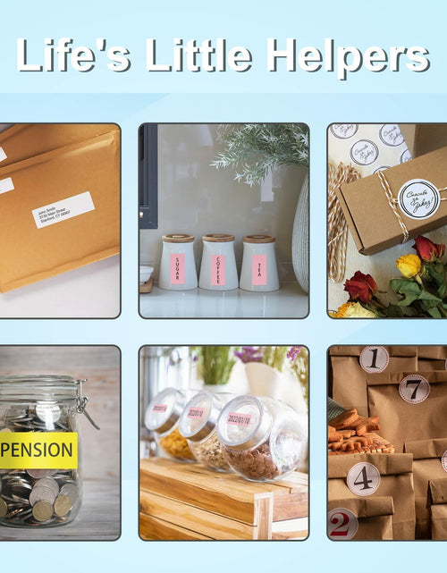 Load image into Gallery viewer, BEEPRT 2" Yellow Direct Thermal Round Labels Stickers 1000 Count
