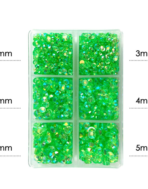 Load image into Gallery viewer, AB Rhinestones 4mm Flatback Jelly &amp; Clear Pink 3000pcs Craft Gems
