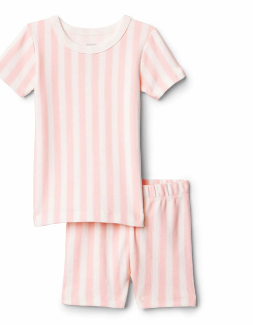 Load image into Gallery viewer, Amazon Essentials Sofia Grainge Unisex Toddler Pajama Set 4T Pink Stripe
