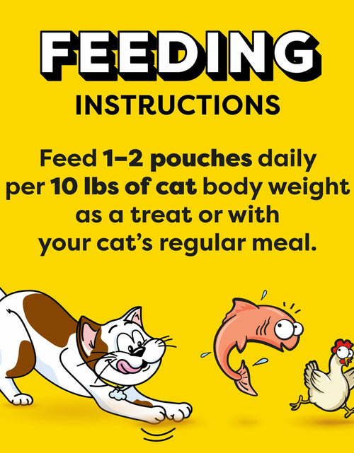 Load image into Gallery viewer, BestBy12/26 Temptations Creamy Puree Cat Treats Chicken &amp; Salmon 16 Pouches
