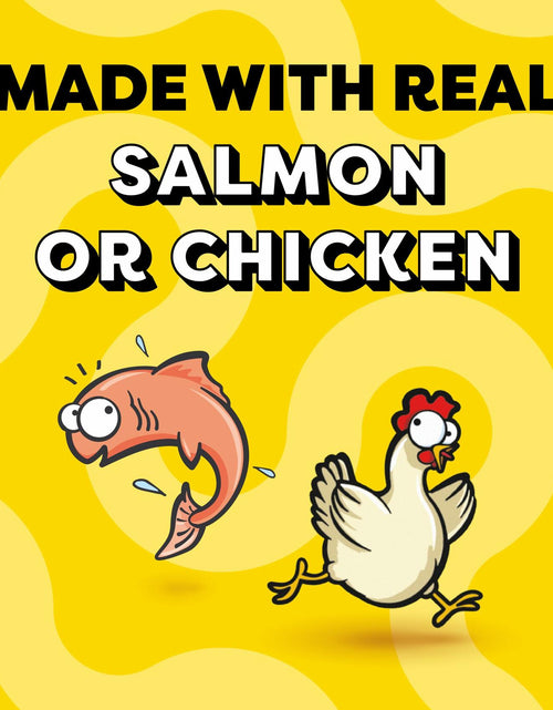 Load image into Gallery viewer, BestBy12/26 Temptations Creamy Puree Cat Treats Chicken &amp; Salmon 16 Pouches
