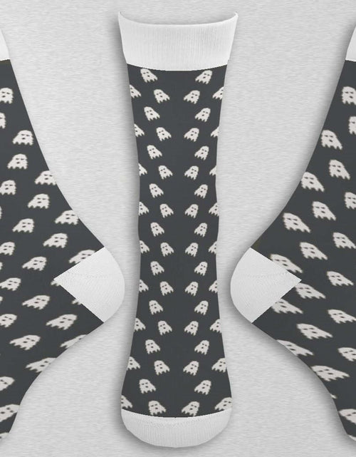 Load image into Gallery viewer, Euroscarves Casual Socks Ghost US 8-11 Regular Size
