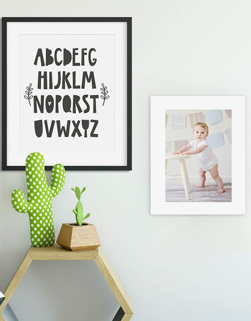 Load image into Gallery viewer, Somime 10 Pack 5x7 White Picture Mats with Backing Acid Free Photo Boards

