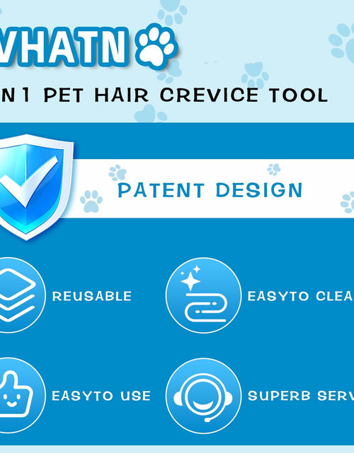 Load image into Gallery viewer, LVHATN 6IN1 Pet Hair Remover Tool for Car Rug Couch Furniture 8.27in
