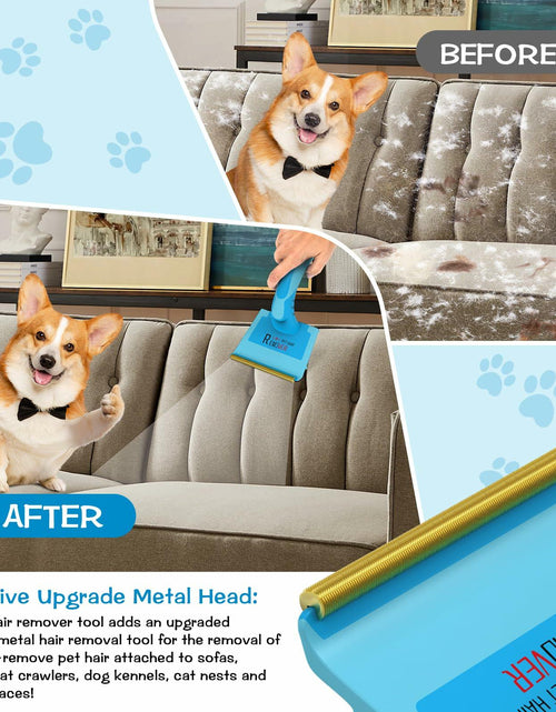 Load image into Gallery viewer, LVHATN 6IN1 Pet Hair Remover Tool for Car Rug Couch Furniture 8.27in
