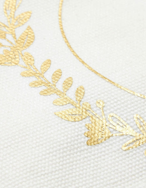 Load image into Gallery viewer, Glamlily Gold Initial I Personalized Makeup Bag White 10x3x6 In

