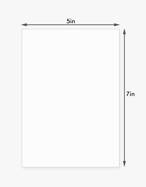 Load image into Gallery viewer, Somime 10 Pack 5x7 White Picture Mats with Backing Acid Free Photo Boards
