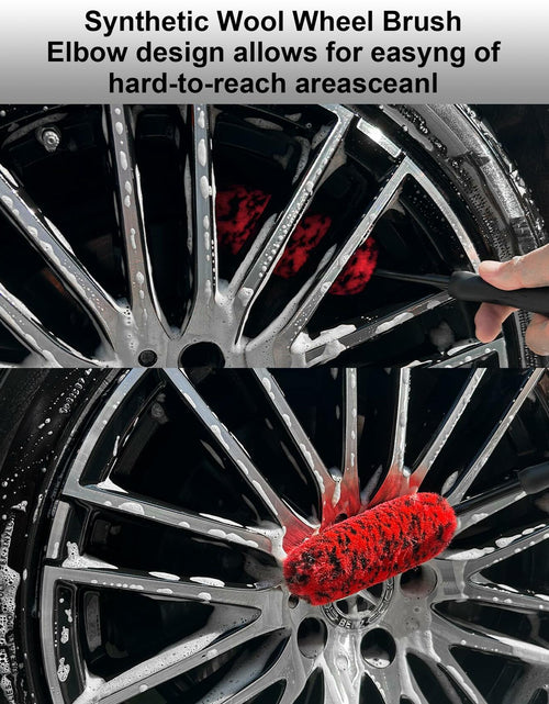 Load image into Gallery viewer, YILANBON Wheel Brush Soft Dense Fibers Car Rim Clean 2PCS
