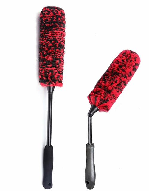 Load image into Gallery viewer, YILANBON Wheel Brush Soft Dense Fibers Car Rim Clean 2PCS
