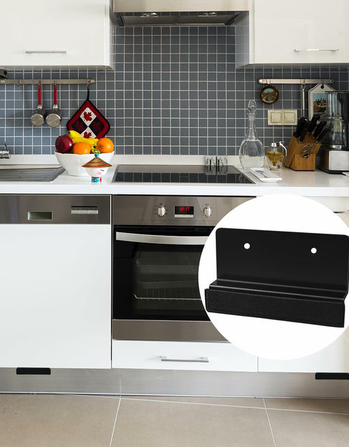 Load image into Gallery viewer, RSSCIIIUL Foot Pull for Trash Cabinet Drawer Full Overlay Black
