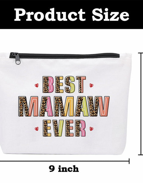 Load image into Gallery viewer, KongMoTree Mamaw Makeup Bag Travel Organizer 9x7x2 inch Cosmetic Bag
