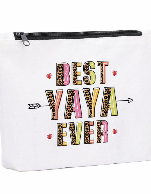 Load image into Gallery viewer, KongMoTree YaYa Grandma Makeup Cosmetic Bag Travel Organizer 9x7x2 inch
