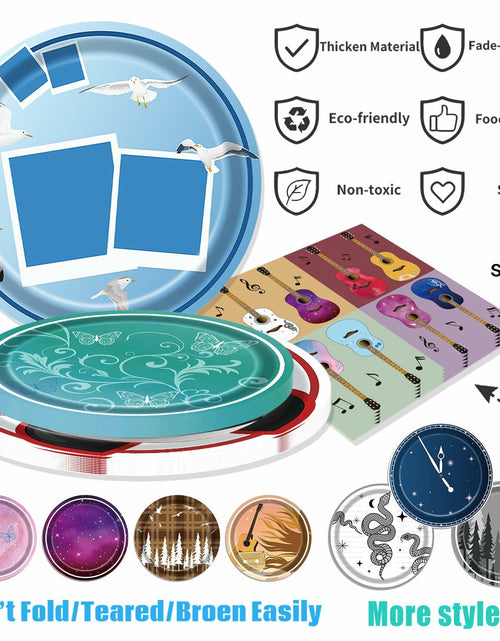 Load image into Gallery viewer, Music Themed 75Pcs Birthday Party Decorations &amp; Tableware for Girls Fans

