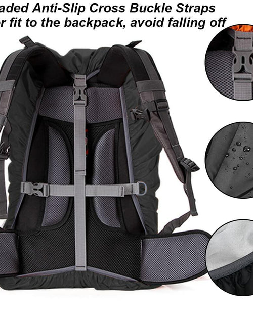 Load image into Gallery viewer, HYCOPROT Waterproof Backpack Rain Cover 10-85L Reflective Ultralight
