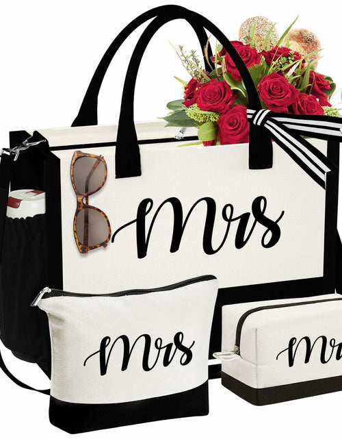 Load image into Gallery viewer, YOOLIFE Bride Tote Bag Bridesmaid Proposal Gift Wedding Bridal Shower
