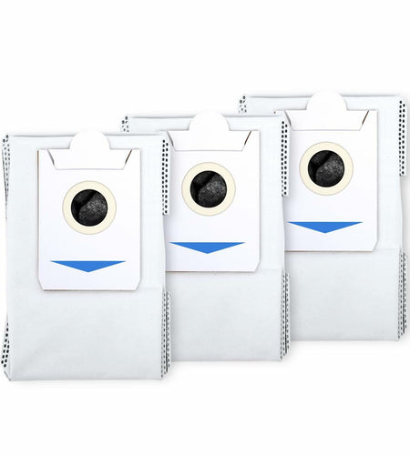 ECOVACS Dustbag 3 Pcs for DEEBOT X2 OMNI X2 COMBO Robot Vacuum White