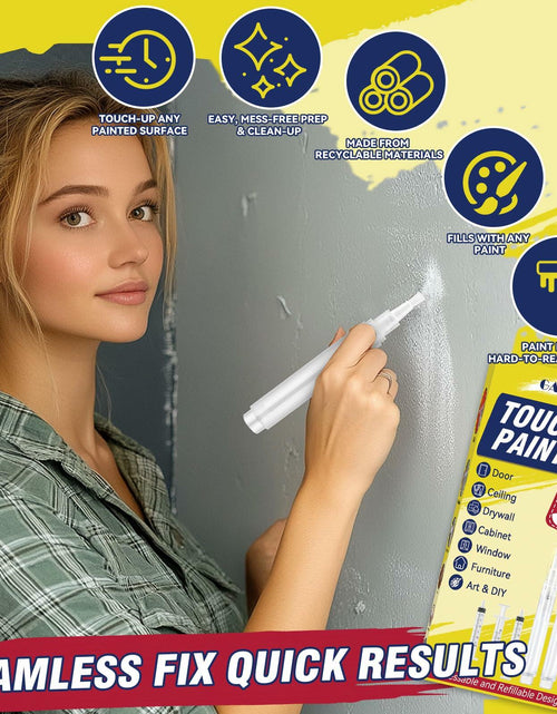 Load image into Gallery viewer, Galitoon Touch Up Paint Pens 4 Pack White Fine Tip Refillable Precision
