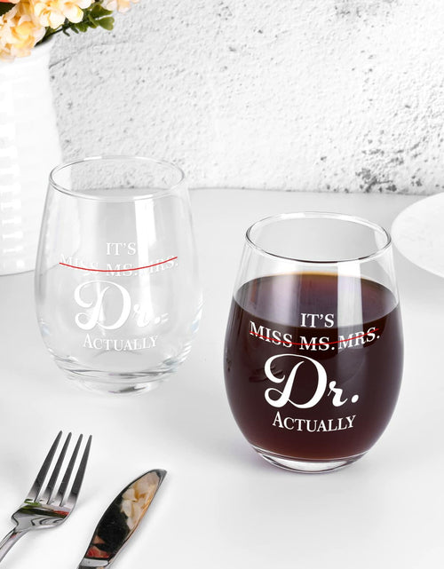 Load image into Gallery viewer, Futtumy Thanks for Not Putting My Boyfriend Up Stemless Wine Glass Gift

