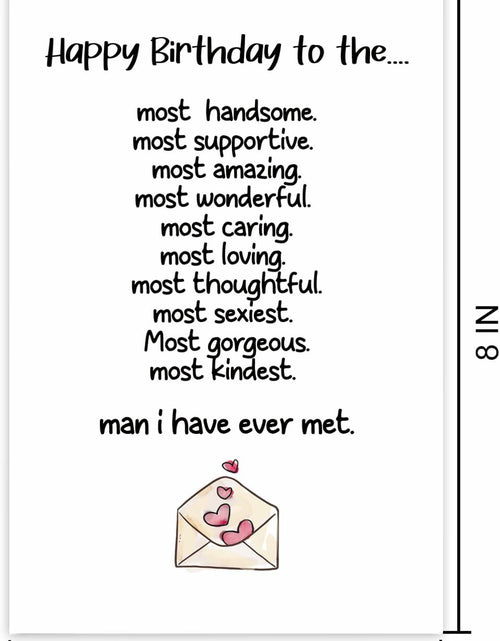 Load image into Gallery viewer, Funny Rude Birthday Card for Women Men Dad Mom Uncle Auntie 40-70th
