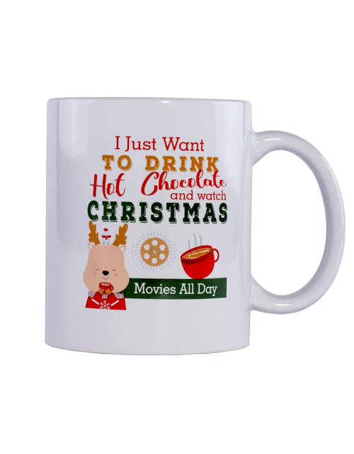 Load image into Gallery viewer, Tiberias Christmas Coffee Mug Ceramic Tea 11 Oz Holiday Gift Box

