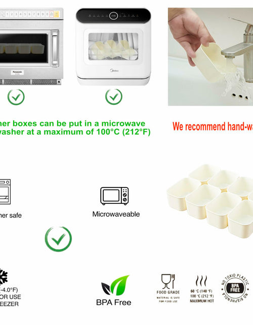 Load image into Gallery viewer, Snackle Box Divided Serving Tray with Lid &amp; Handle 8 Compartments
