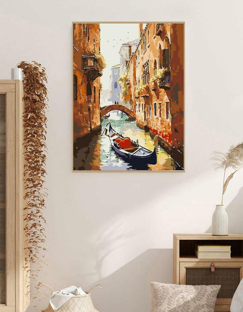 Load image into Gallery viewer, ZRIZQ Paint by Number Kit for Adults 12x16 Canvas City Colorful Box
