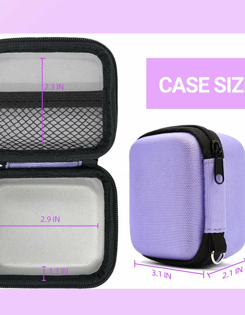Load image into Gallery viewer, Stukcaze Bitzee Hard EVA Carrying Case Purple 3.9x3.1x4.4in Waterproof Dustproof
