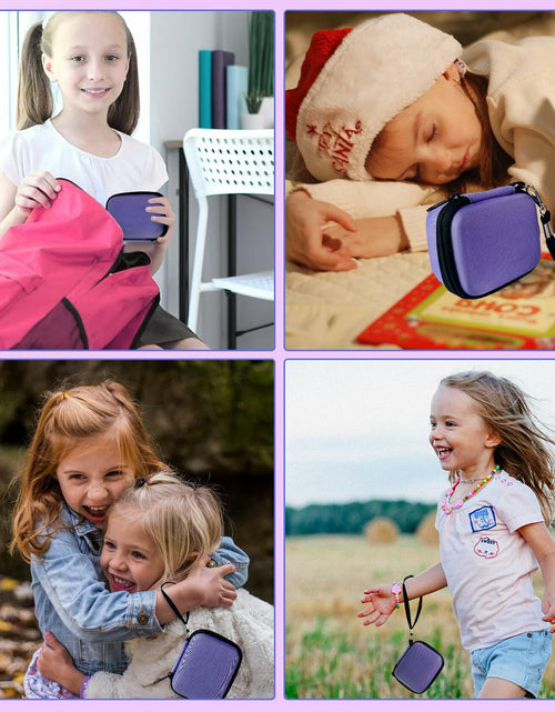 Load image into Gallery viewer, Stukcaze Bitzee Hard EVA Carrying Case Purple 3.9x3.1x4.4in Waterproof Dustproof
