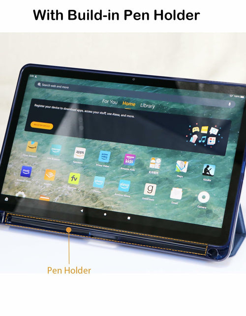 Load image into Gallery viewer, Case for Fire Max 11 Tablet 2023, Shockproof Stand Cover w/ Pencil Holder
