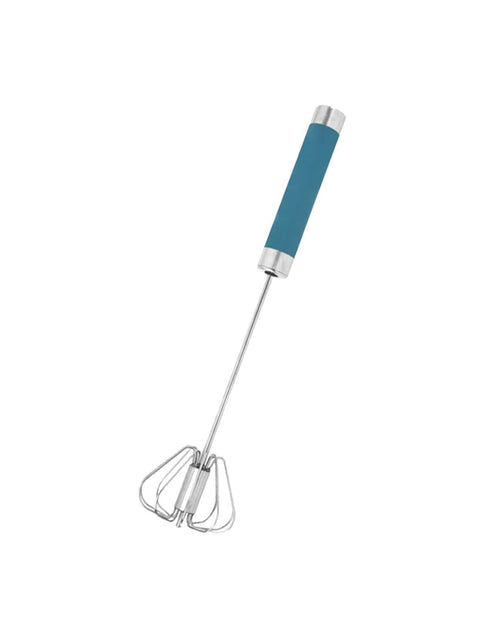 Load image into Gallery viewer, Stainless Steel Balloon Whisk Semi-Automatic Egg Beater Mixer Tool
