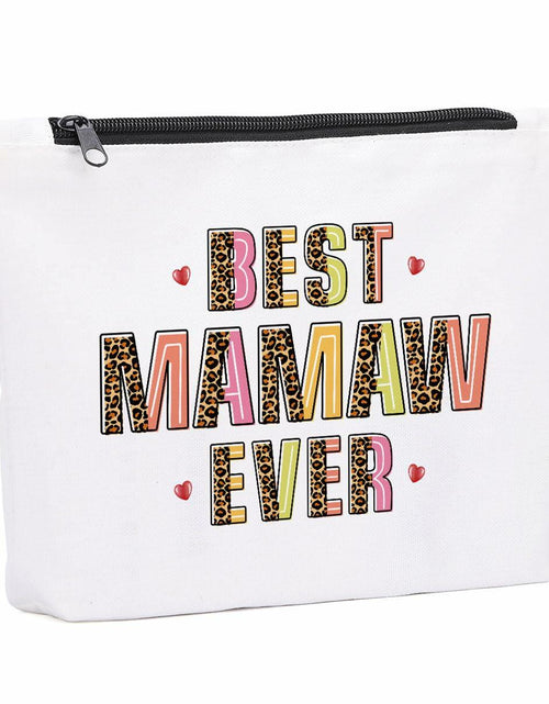Load image into Gallery viewer, KongMoTree Mamaw Makeup Bag Travel Organizer 9x7x2 inch Cosmetic Bag
