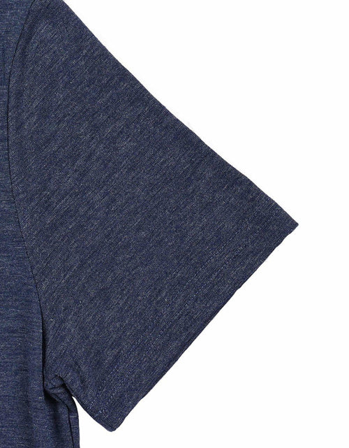 Load image into Gallery viewer, He is Risen Women's Easter Christian T-Shirt Navy Blue Size XXL
