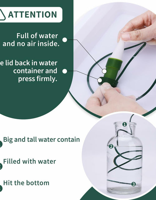 Load image into Gallery viewer, BYDOLL Plant Self-Watering Stakes Automatic Drip Irrigation System 10 Pack
