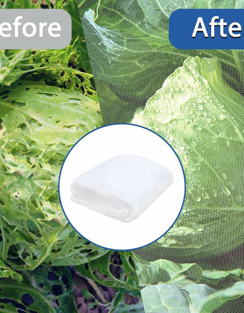Load image into Gallery viewer, Daksha Ultra Fine White Garden Netting 2.4x3m 7.8x9.8ft Mosquito Plant Cover
