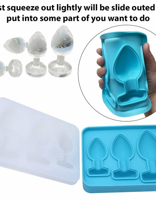 Load image into Gallery viewer, CowGoldChild Silicone Ice Cube Tray Mold for Stanley Cup with Lid Fun Gift
