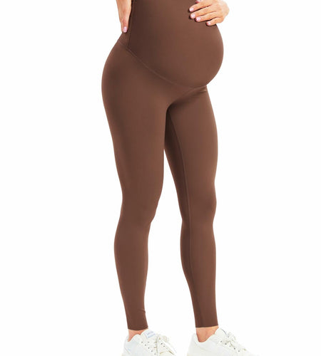 BONVIGOR Maternity Leggings Over Belly Full Length Yoga Pants